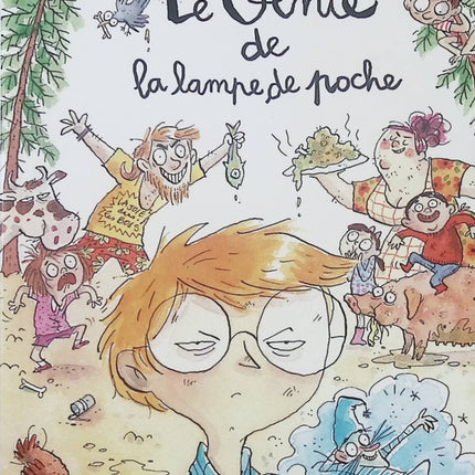 Le génie de la lampe de poche - Émilie Chazerand - Roman jeunesse aventure et fantastique - Livre
