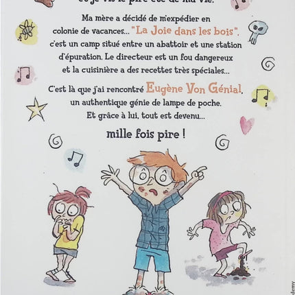 Le génie de la lampe de poche - Émilie Chazerand - Roman jeunesse aventure et fantastique - Livre