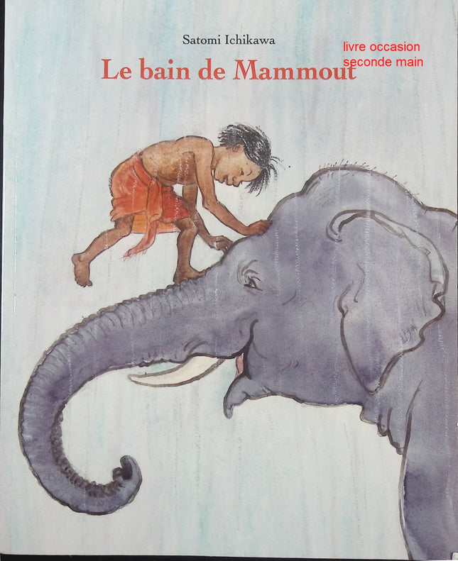 Le Bain De Mammout - Satomi Ichikawa - Album jeunesse humour et aventure - Livre