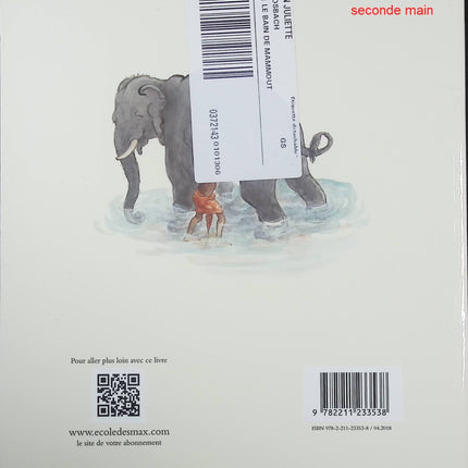Le Bain De Mammout - Satomi Ichikawa - Album jeunesse humour et aventure - Livre