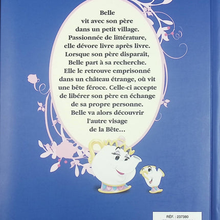 La Belle et la bête - Walt Disney - livre