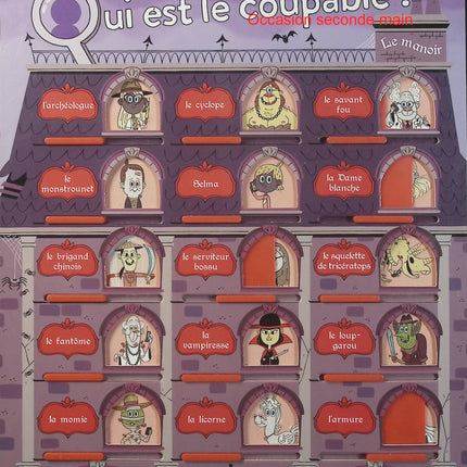 Qui est le coupable ? Au manoir – Pascal Prévôt – Livre d’énigmes et enquête policière pour enfants - Livre