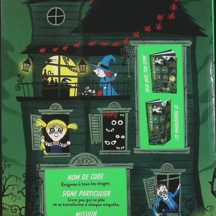 Énigmes à tous les étages Tome 5 Frissons – Paul Martin – Livre de jeux et d’enquêtes mystérieuses pour enfants - Livre