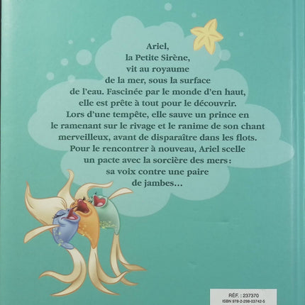 La Petite Sirène – Walt Disney – Livre Disney pour enfants, conte magique d’Ariel et du royaume sous-marin - Livre