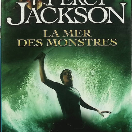 Percy Jackson – Tome 2 : La mer des monstres – Rick Riordan – roman jeunesse fantasy mythologie grecque - Livre