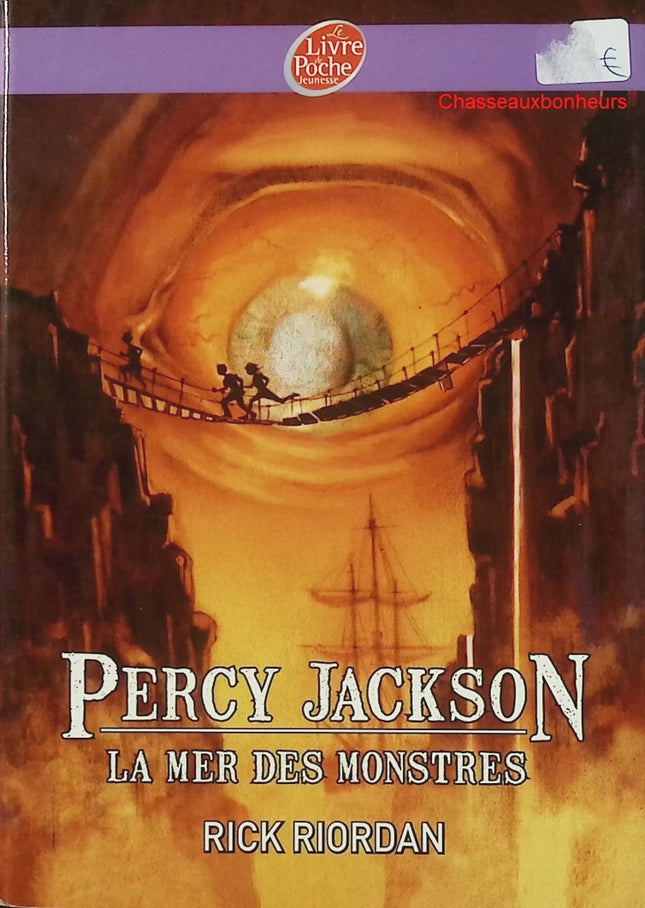 Percy Jackson – Tome 2 : La mer des monstres – Rick Riordan – roman fantasy jeunesse mythologie grecque - Livre
