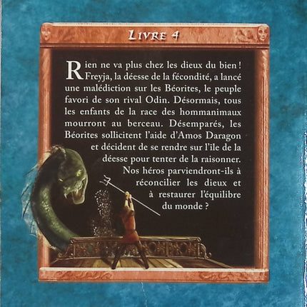 Amos Daragon – Tome 4 : La Malédiction de Freyja – Bryan Perro – roman fantasy jeunesse et mythologie - Livre