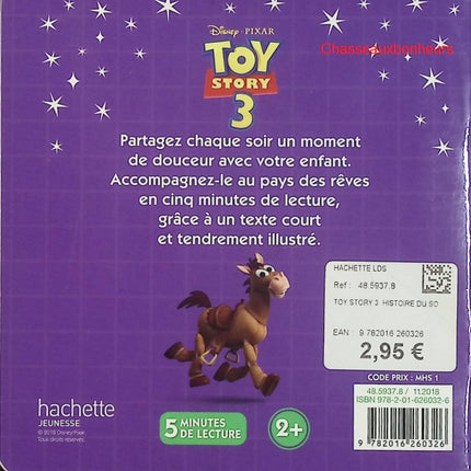 Toy Story 3 – Mon histoire du soir – Disney Pixar – album jeunesse aventure et amitié - Livre