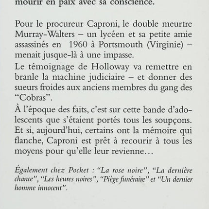 Une pierre dans le cœur – Philip Margolin – Thriller judiciaire et suspense psychologique - Livre