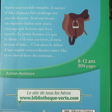 L’Étalon Noir Walter Farley Bibliothèque Verte roman jeunesse cheval aventure 8-12 ans - Livre