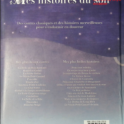 Mes histoires du soir Pierre De Soleil livre jeunesse contes courts lecture du soir enfants 3-6 ans - Livre