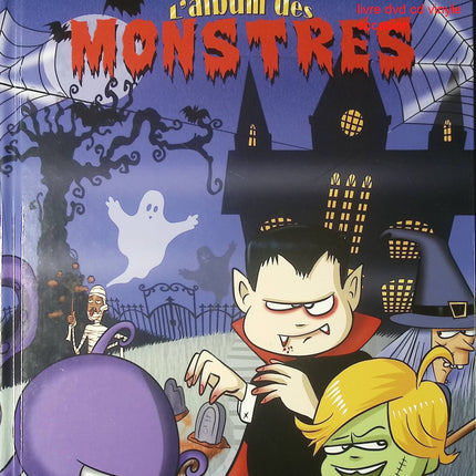 L’album des monstres Popette livre jeunesse humour créatures fantastiques imaginaire enfants - Livre