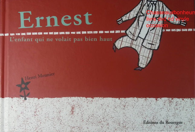 Ernest, l’enfant qui ne volait pas bien haut Henri Meunier album jeunesse poésie émotion lecture 6-9 ans - Livre