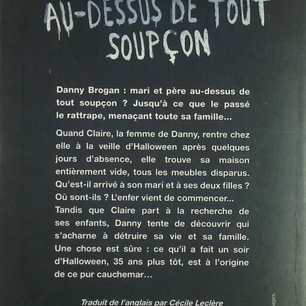 Au-dessus de tout soupçon - Declan Hughes - livre