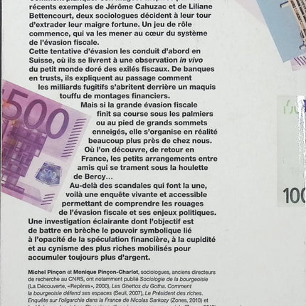 Tentative d'évasion (fiscale) – Michel Pinçon et Monique Pinçon-Charlot, enquête sur l’évasion fiscale, les grandes fortunes et les inégalités sociales - Livre