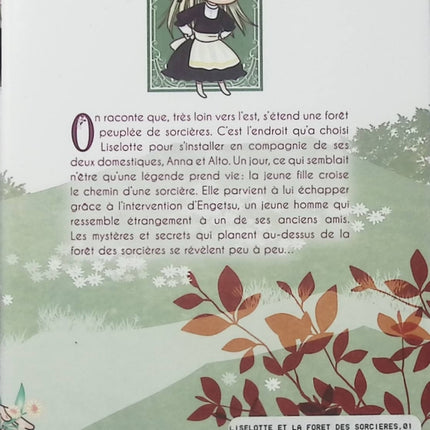 Liselotte et la forêt des sorcières Tome 1 – Natsuki Takaya – Manga fantastique, sorcières, magie et aventure dans un univers mystérieux - Livre Manga