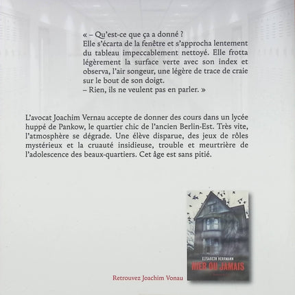 Jeu de massacre à Berlin – Elisabeth Herrmann, thriller policier allemand entre enquête criminelle, suspense et secrets - Livre
