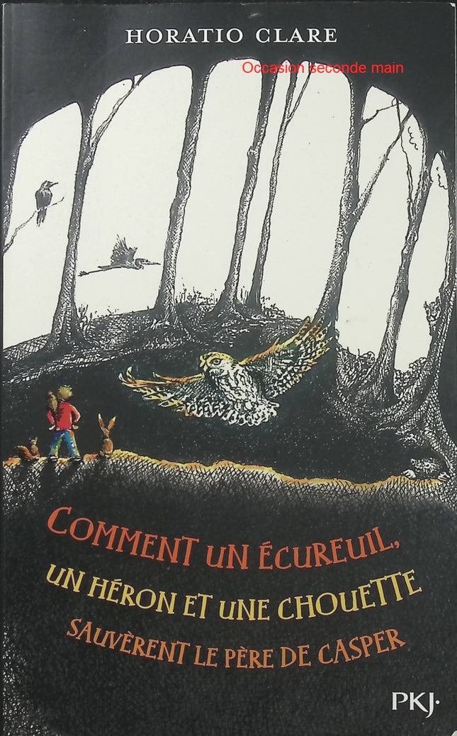 Comment un écureuil, un héron et une chouette sauvèrent le père de Casper – Horatio Clare et Jane Matthews, conte animalier poétique pour enfants - Livre