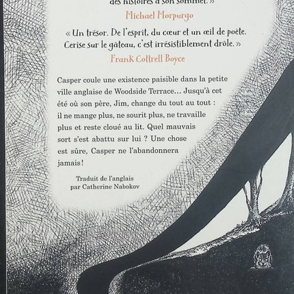 Comment un écureuil, un héron et une chouette sauvèrent le père de Casper – Horatio Clare et Jane Matthews, conte animalier poétique pour enfants - Livre