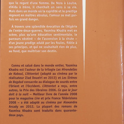 Les anges meurent de nos blessures – Yasmina Khadra – Roman poignant sur l’Algérie, l’enfance, la violence et le destin - Livre
