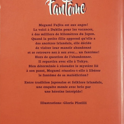 Megumi et le fantôme – Éric Senabre – Roman jeunesse fantastique Japon Irlande fantôme aventure enquête - Livre