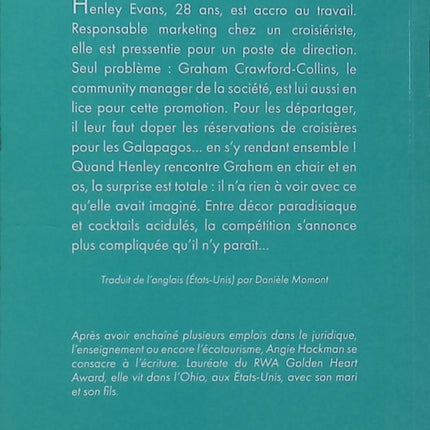 Duel au soleil - Angie Hockman - Roman romance - Chick-lit - Comédie romantique - Galapagos - Croisière - Enemies to lovers - Livre