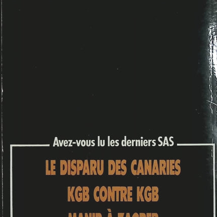 Alerte plutonium - Gérard de Villiers - SAS 107 - Roman d'espionnage - Livre