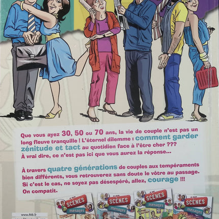 Scènes de ménages Tome 4 Encore plus terrible ! - Jif et Éric Miller - BD humour - Couples - M6 - Vie quotidienne - Livre BD