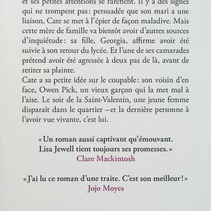 Je serai ton ombre – Lisa Jewell – Thriller psychologique captivant, secrets de famille et suspense inquiétant - Livre