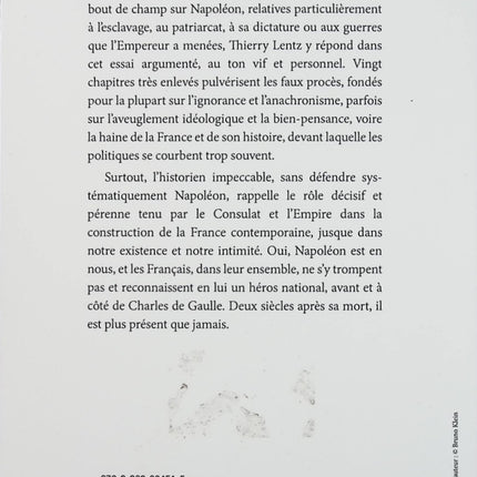 Pour Napoléon – Thierry Lentz – Essai historique Napoléon Empire Consulat biographie analyse critique France - Livre