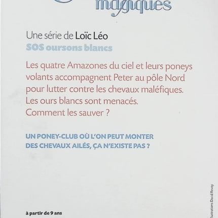Le Club des Chevaux Magiques Tome 2 – SOS Oursons blancs – Loïc Léo | Roman jeunesse fantastique, chevaux magiques, animaux sauvages et aventure polaire - Livre