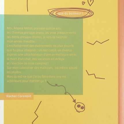 Que du bonheur ! – Rachel Corenblit, roman jeunesse sur l’adolescence, les émotions, la famille et les petits bonheurs du quotidien - Livre