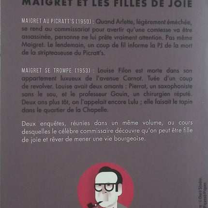 Maigret et les filles de joie - Georges Simenon - Roman policier du commissaire Maigret - Livre