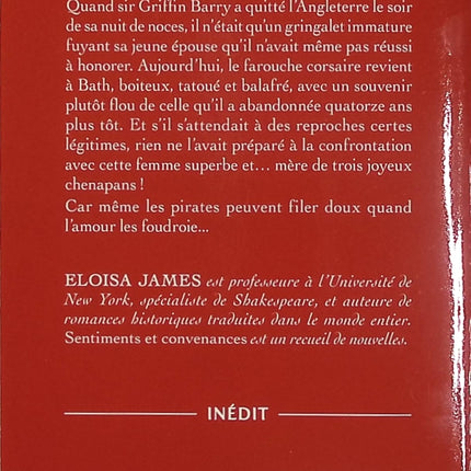 Sentiments et convenances – Eloisa James – Romance historique Regency – aristocratie anglaise et amour contrarié - Livre