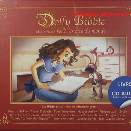 Dolly Bibble - Livre avec CD inclus - Bible musicale pour enfants - Histoires bibliques - Chansons - Famille - Livre