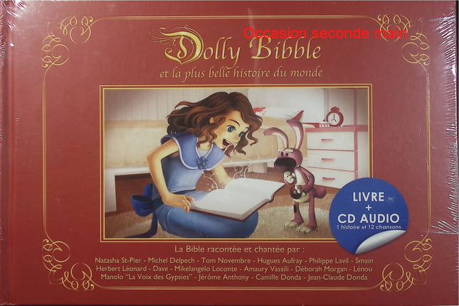 Dolly Bibble - Livre avec CD inclus - Bible musicale pour enfants - Histoires bibliques - Chansons - Famille - Livre