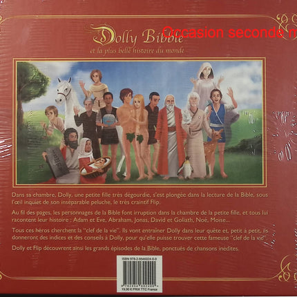 Dolly Bibble - Livre avec CD inclus - Bible musicale pour enfants - Histoires bibliques - Chansons - Famille - Livre