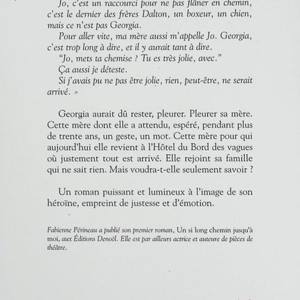 Je ne veux pas être jolie – Fabienne Périneau – Roman poignant sur l’identité, la famille et la douleur d’être une femme - Livre