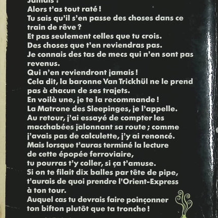 La Matrone des Sleepinges - Frédéric Dard - San-Antonio - Roman policier humoristique - Livre