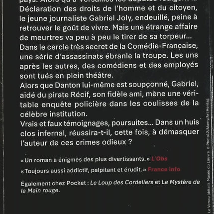 L’Assassin de la rue Voltaire – Henri Loevenbruck, enquête policière historique et mystère dans le Paris du XVIIIe siècle - Livre