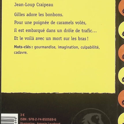 Crime caramels – Jean-Loup Craipeau et Antonin Louchard | Roman policier jeunesse humoristique, enquête et mystère pour enfants - Livre