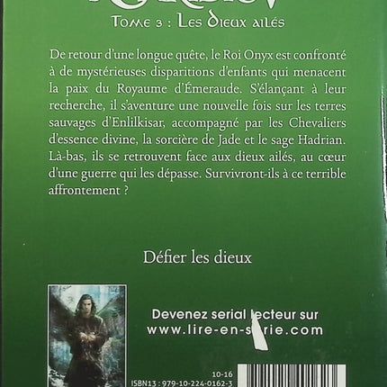 Les Héritiers d’Enkidiev – Tome 3 – Les Dieux ailés – Anne Robillard – Roman fantasy et aventure dans l’univers des Chevaliers d’Émeraude - Livre