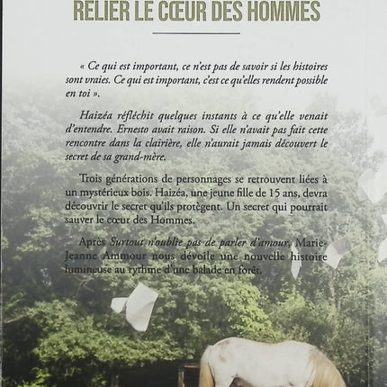 Relier le cœur des hommes – Marie-Jeanne Ammour – Roman spirituel sur les liens humains et la guérison intérieure - Livre