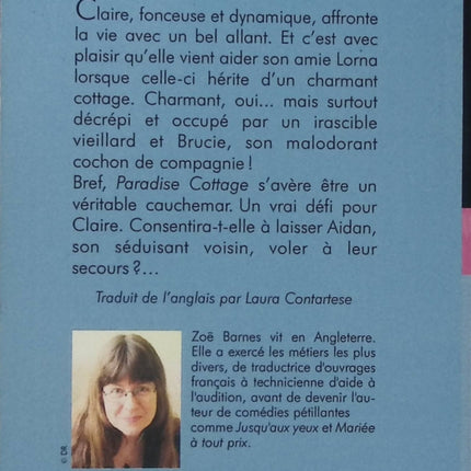 Peinture fraîche - Zoë Barnes - Roman chick-lit - Romance - Humour - Amitié - Héritage - Cottage - Feel-good - Livre