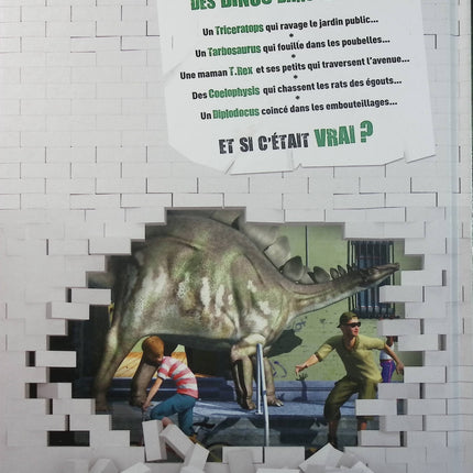 Des dinos dans ma ville ! Et si c'était vrai ? - David West - Documentaire jeunesse - Dinosaures - Préhistoire - Livre