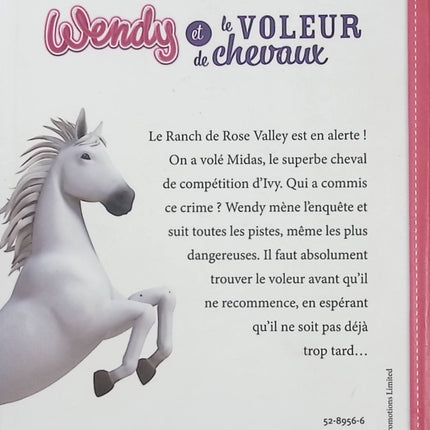 Wendy et le voleur de chevaux – Olivier Lhote | Roman jeunesse, enquête équestre, chevaux et aventure au centre équestre - Livre