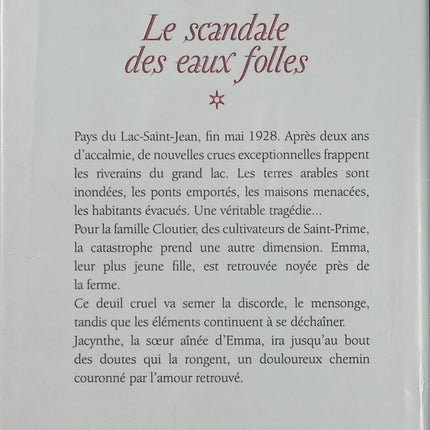 Le Scandale des Eaux Folles - Tome 1 – Marie-Bernadette Dupuy – roman historique saga familiale intrigue et secrets occasion pas cher - Livre