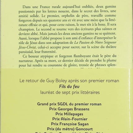 Quand Dieu boxait en amateur – Guy Boley – Roman français émouvant sur la filiation et la boxe - Livre