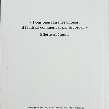 Une affaire conjugale – Éliette Abécassis – Roman contemporain sur le divorce et la guerre des couples - Livre