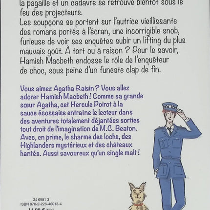 Hamish Macbeth Tome 14 Sous Le Feu Des Projecteurs M. C. Beaton livre occasion – roman policier écossais enquête suspense village pittoresque - Livre